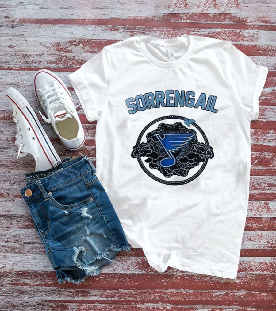St Louis Blues Sorrengail Fourth Wings Collaboration T-Shirt