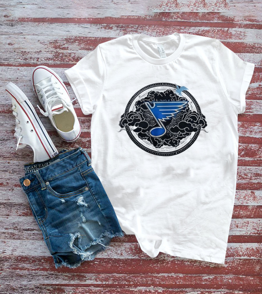 St Louis Blues Fourth Wings Sorrengail Collaboration With Hockey T-Shirt