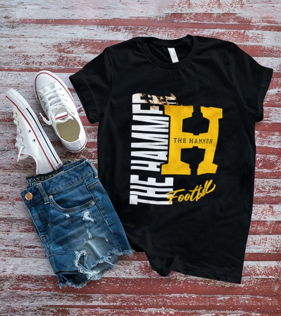 The Hammer H Athletic Football Team T-Shirt