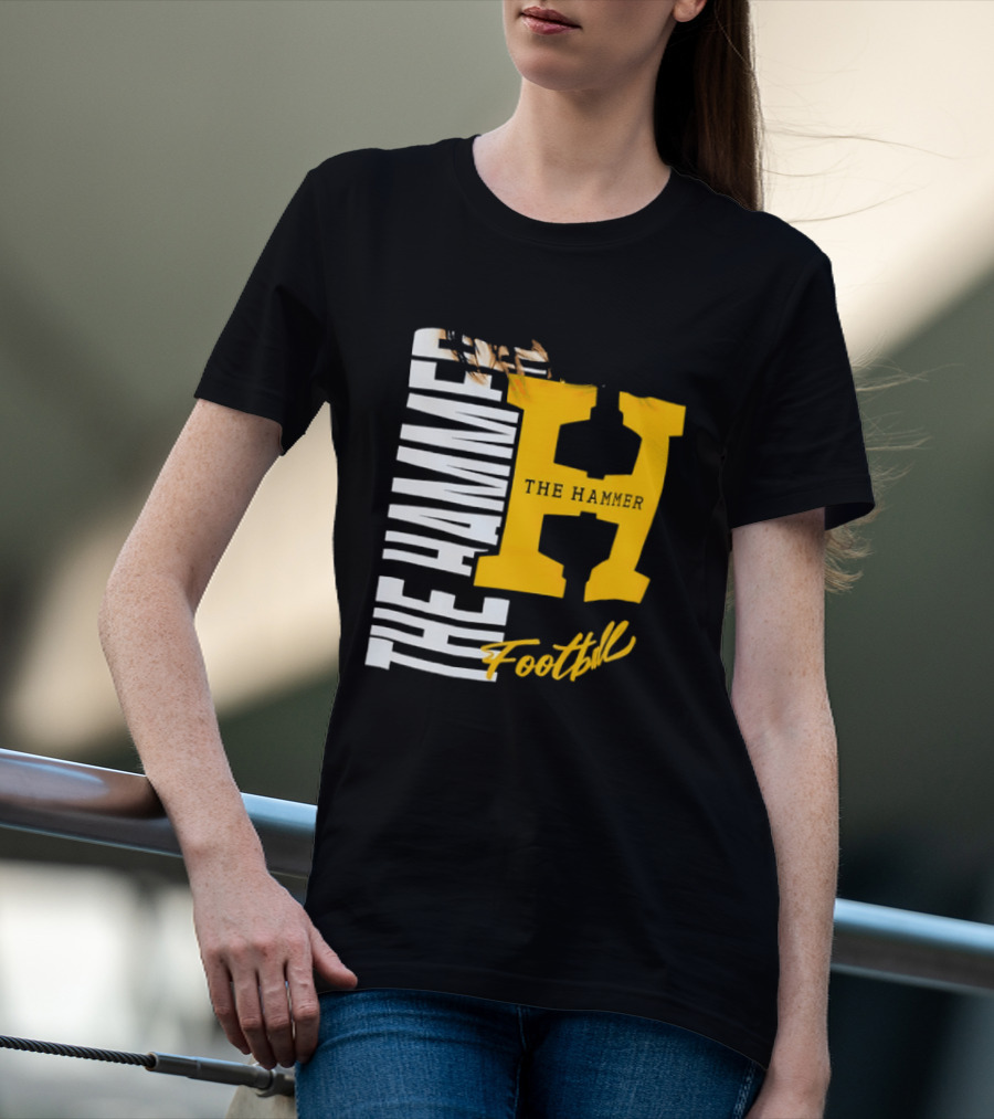The Hammer H Athletic Football Team T-Shirt