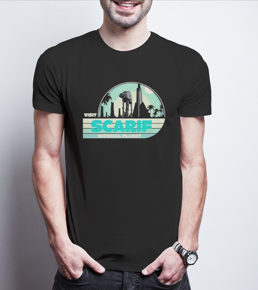 Visit Scarif Imperial Planet Star Wars Rogue One T-Shirt