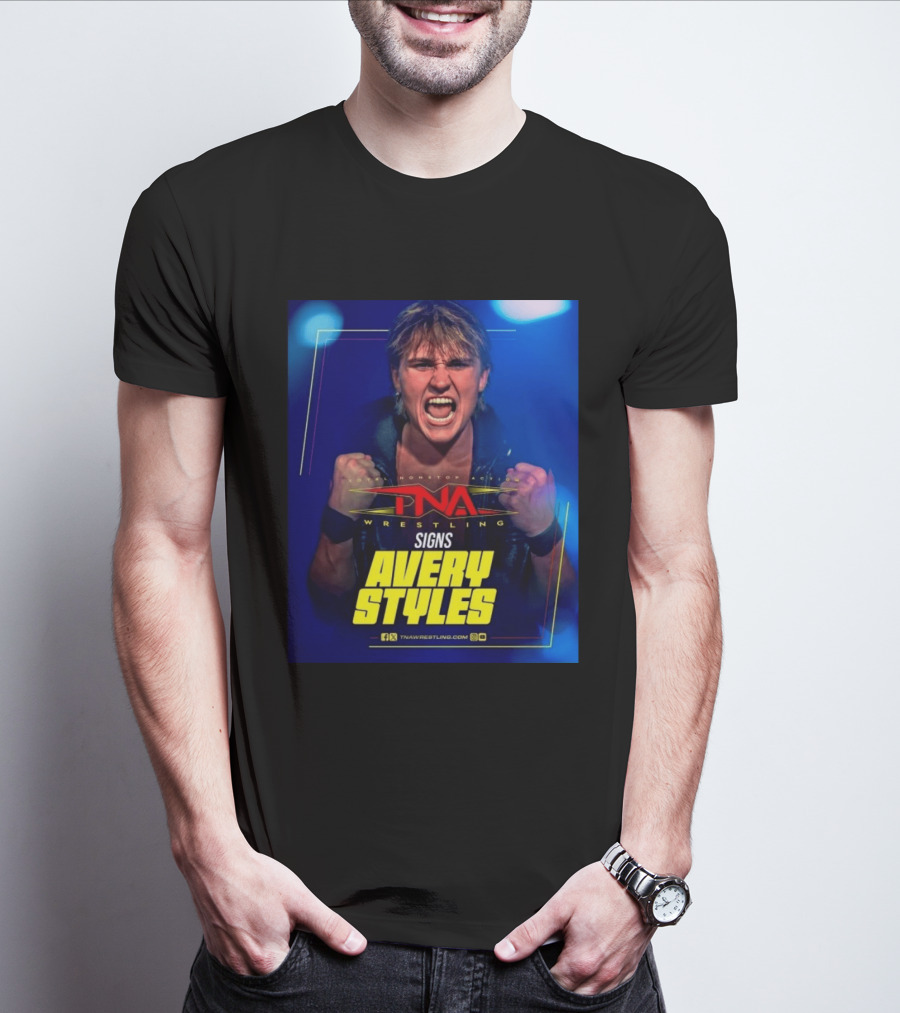 TNA Wrestling Signs Avery Styles Phenomenal Son T-Shirt