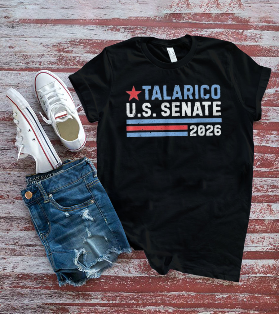 Talarico U.S. Senate 2026 Texas Campaign Star And Stripes T-Shirt