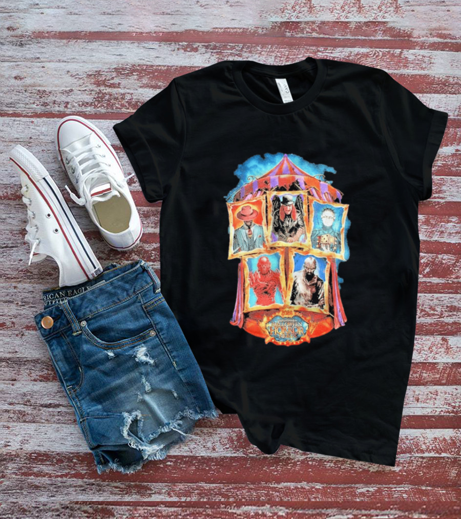 Halloween Horror Nights 2026 Key 2028 Horror Extravaganza T-Shirt