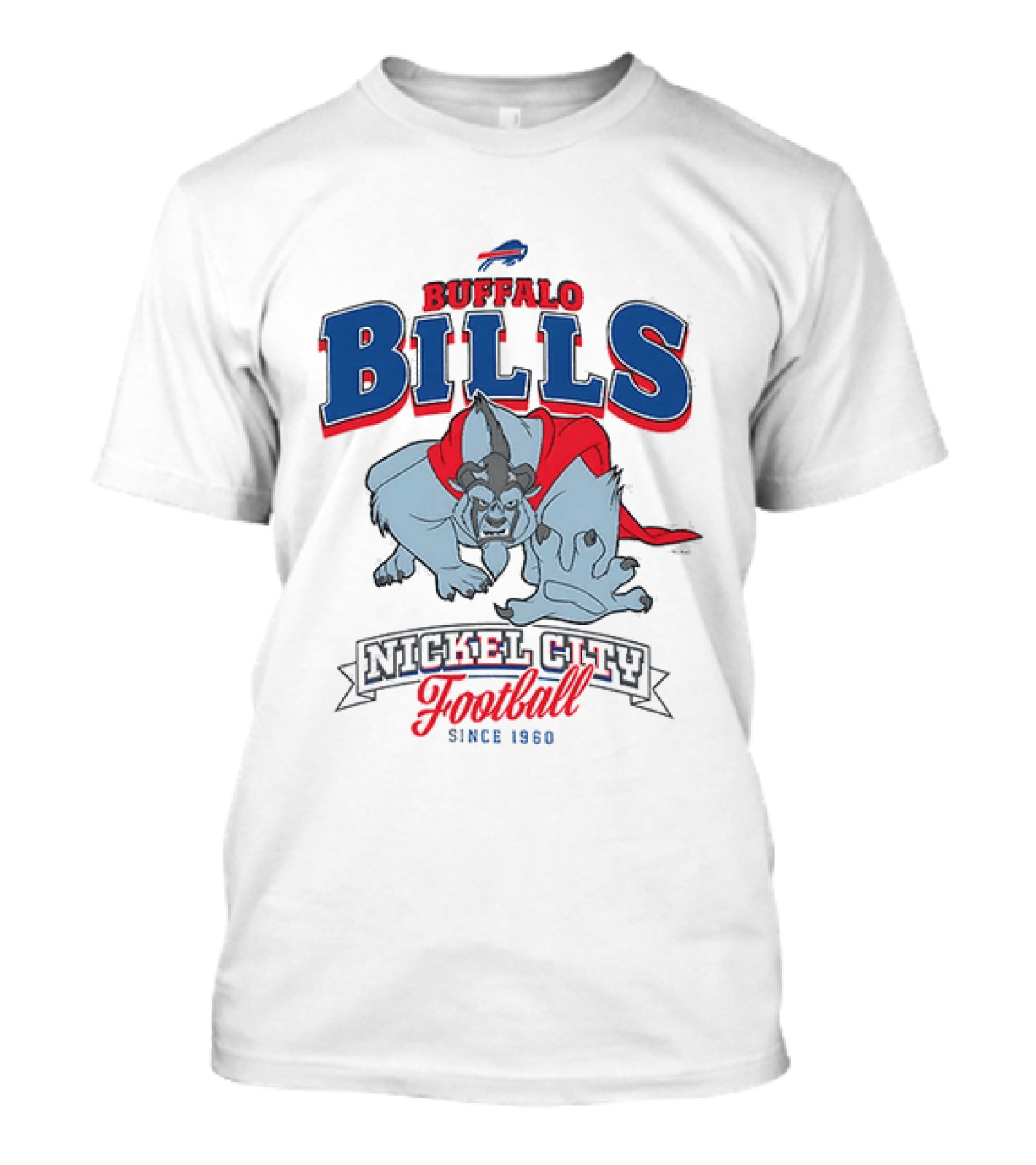 Buffalo Bills Nickel City Football Since 1960 Beast T-Shirt