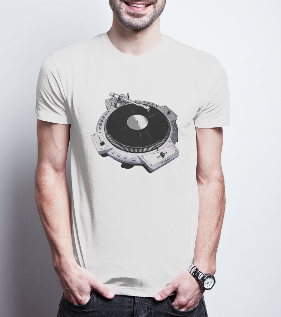 Vestax QFO Turntable Professional DJ Equipment Scratch Mixing T-Shirt