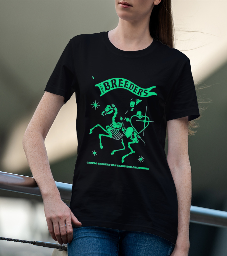 The Breeders Castro Theatre San Francisco California T-Shirt