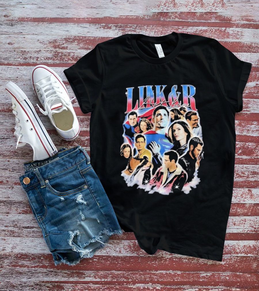 Lois&Clark Superman And Lois Lane Cape Romance T-Shirt