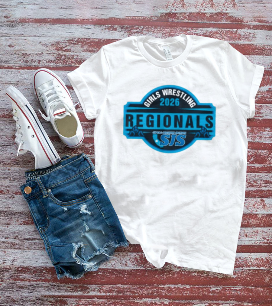 CIF SJS 2026 Girls Wrestling Regionals Championship Event T-Shirt