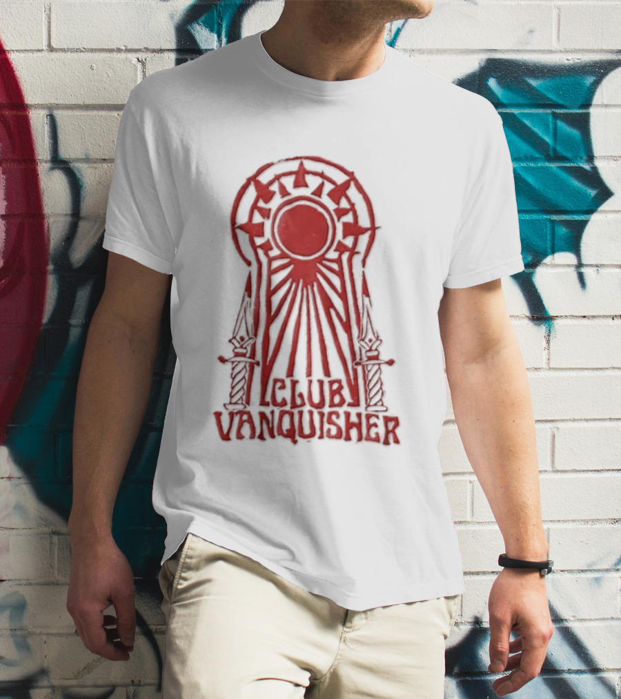 Club Vanquisher Sun With Daggers Red T-Shirt