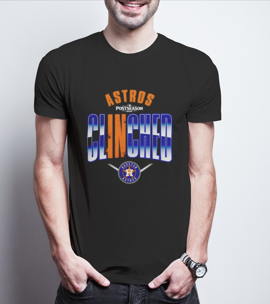 Houston Astros Postseason Clinched 2026 T-Shirt