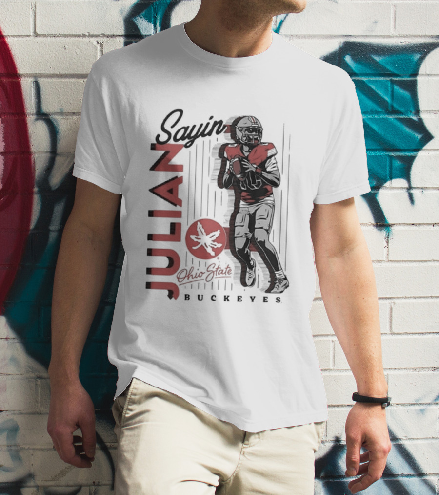Julian Sayin Ohio State Buckeyes Football Ohio State T-Shirt