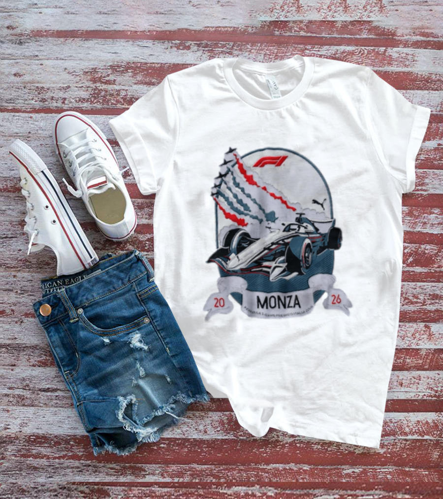 F1 Monza 2026 Italian Grand Prix Puma Racing Car T-Shirt