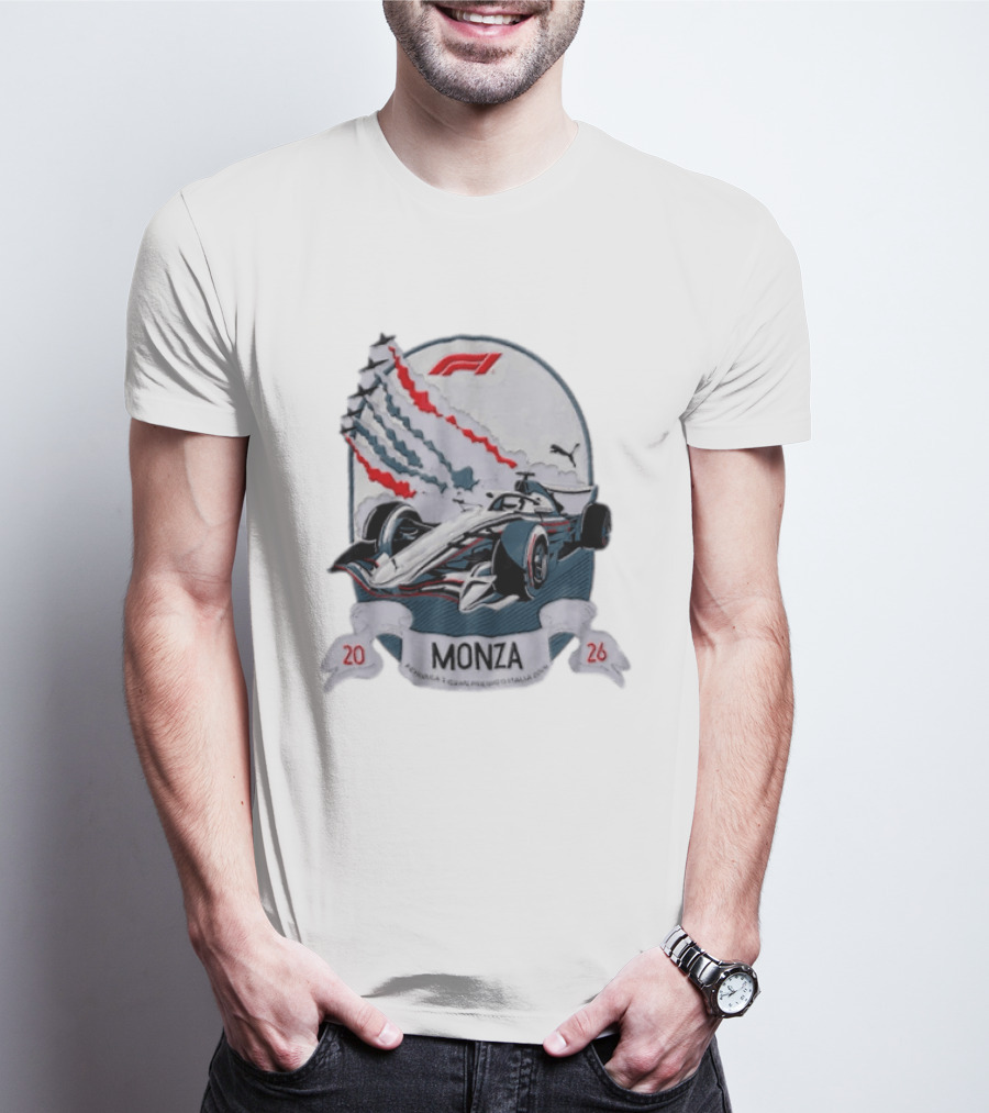 F1 Monza 2026 Italian Grand Prix Puma Racing Car T-Shirt