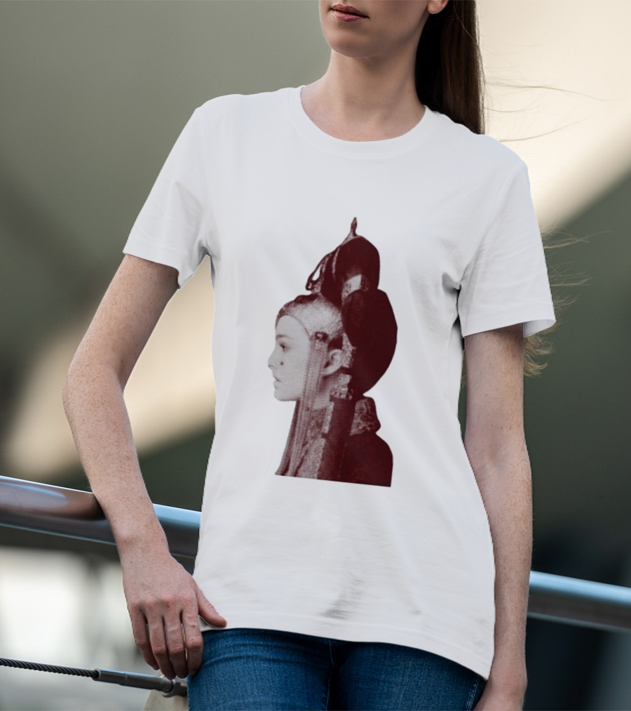 Queen Amidala Profile Bootleg Style Vintage Aesthetic T-Shirt