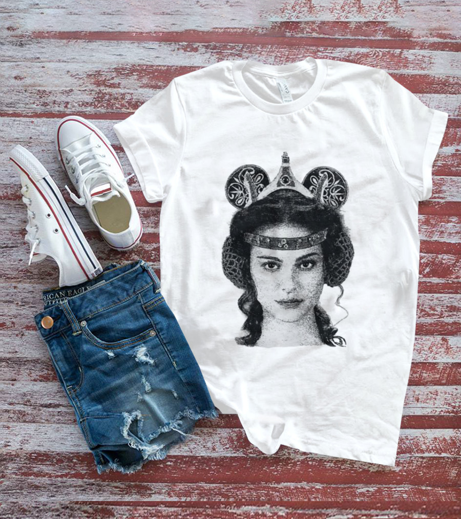 Queen Amidala Oversized Disney Mickey Ears T-Shirt