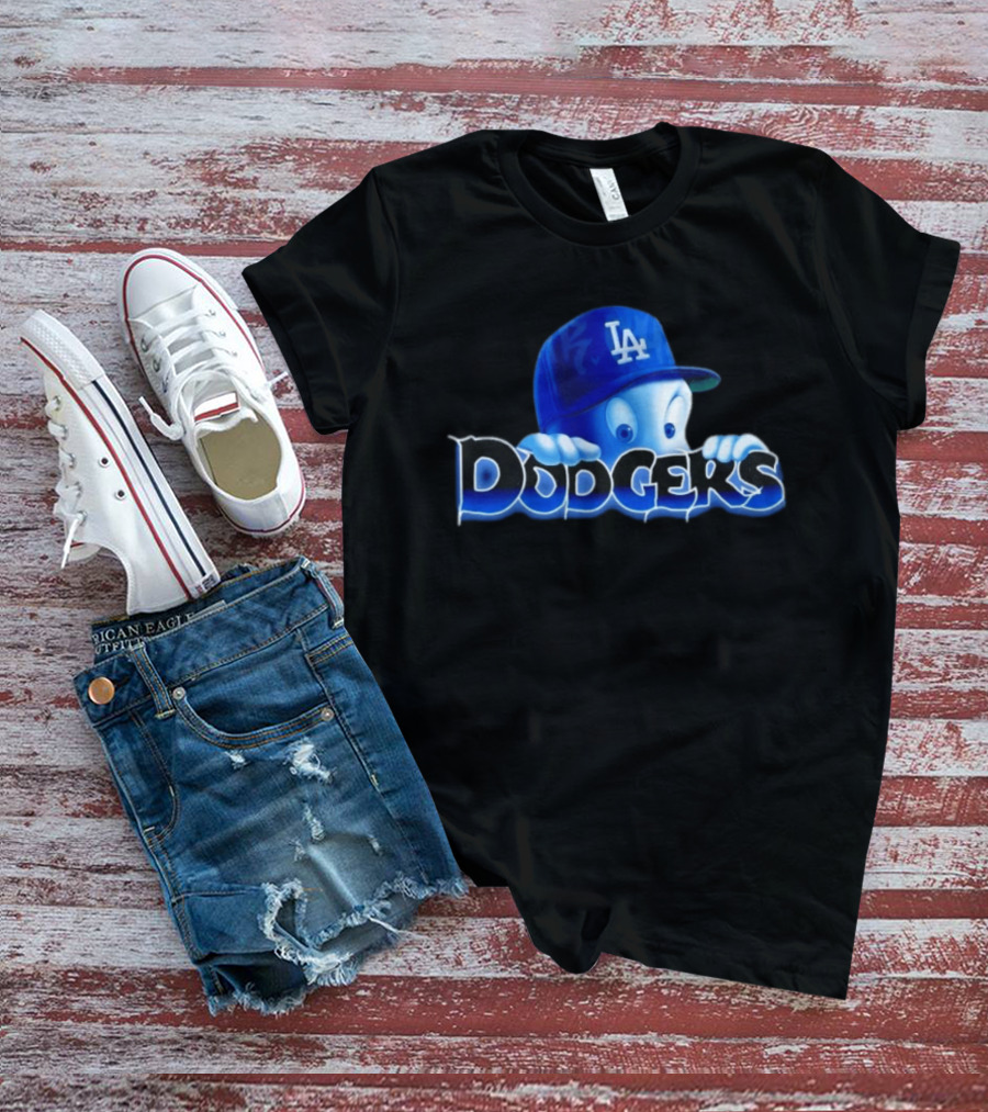 LA Dodgers Lil Casper Halloween Spirit T-Shirt