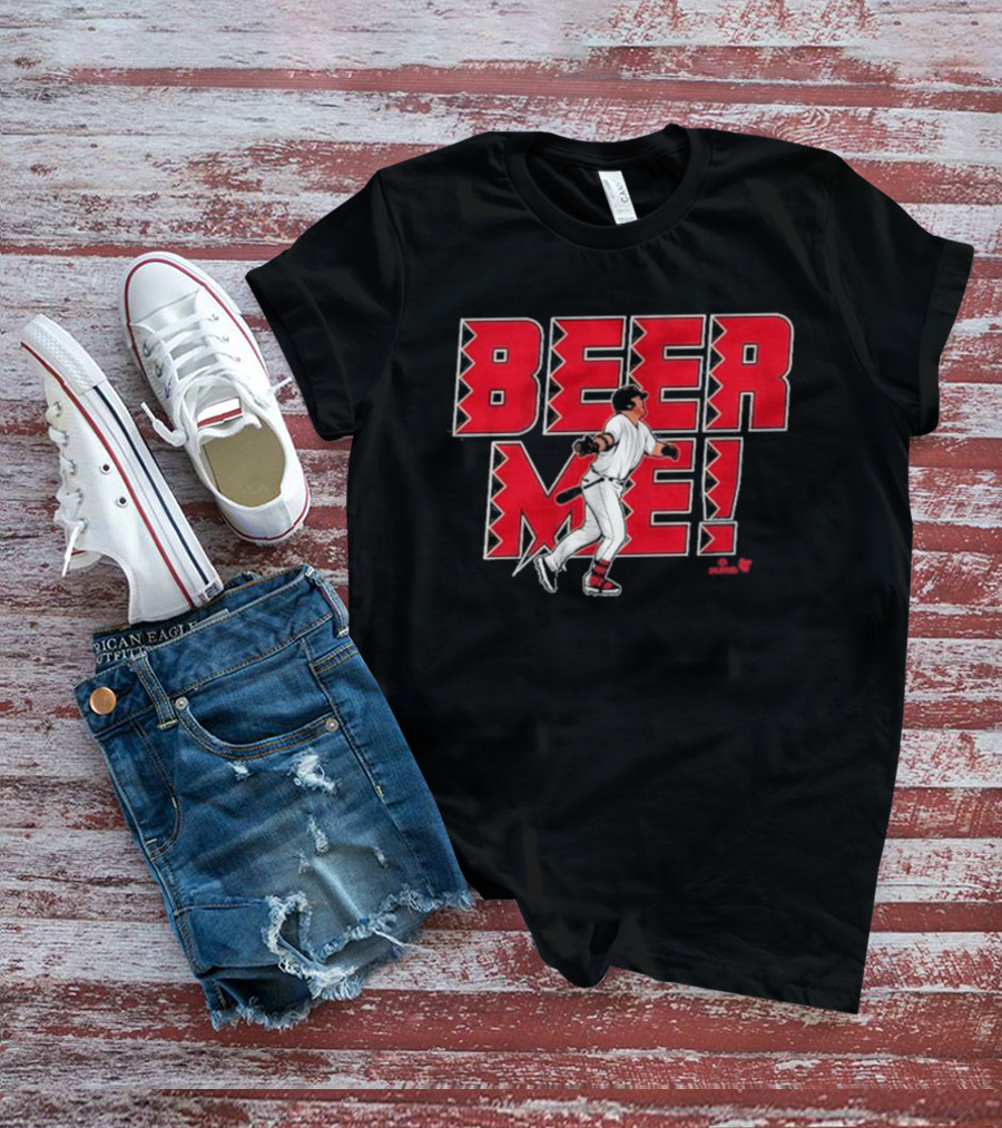 Beer Me Baseball Humor Seth Beer Playful T-Shirt