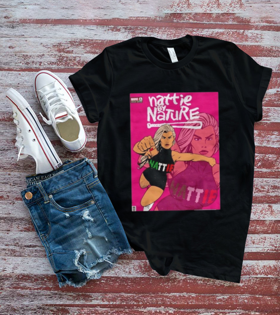 Nattie By Nature Marvel Variant Nattie Issue One Comic T-Shirt