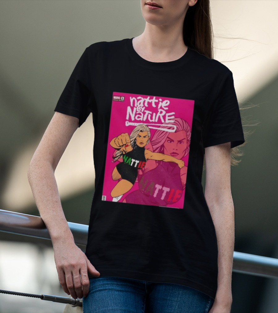 Nattie By Nature Marvel Variant Nattie Issue One Comic T-Shirt