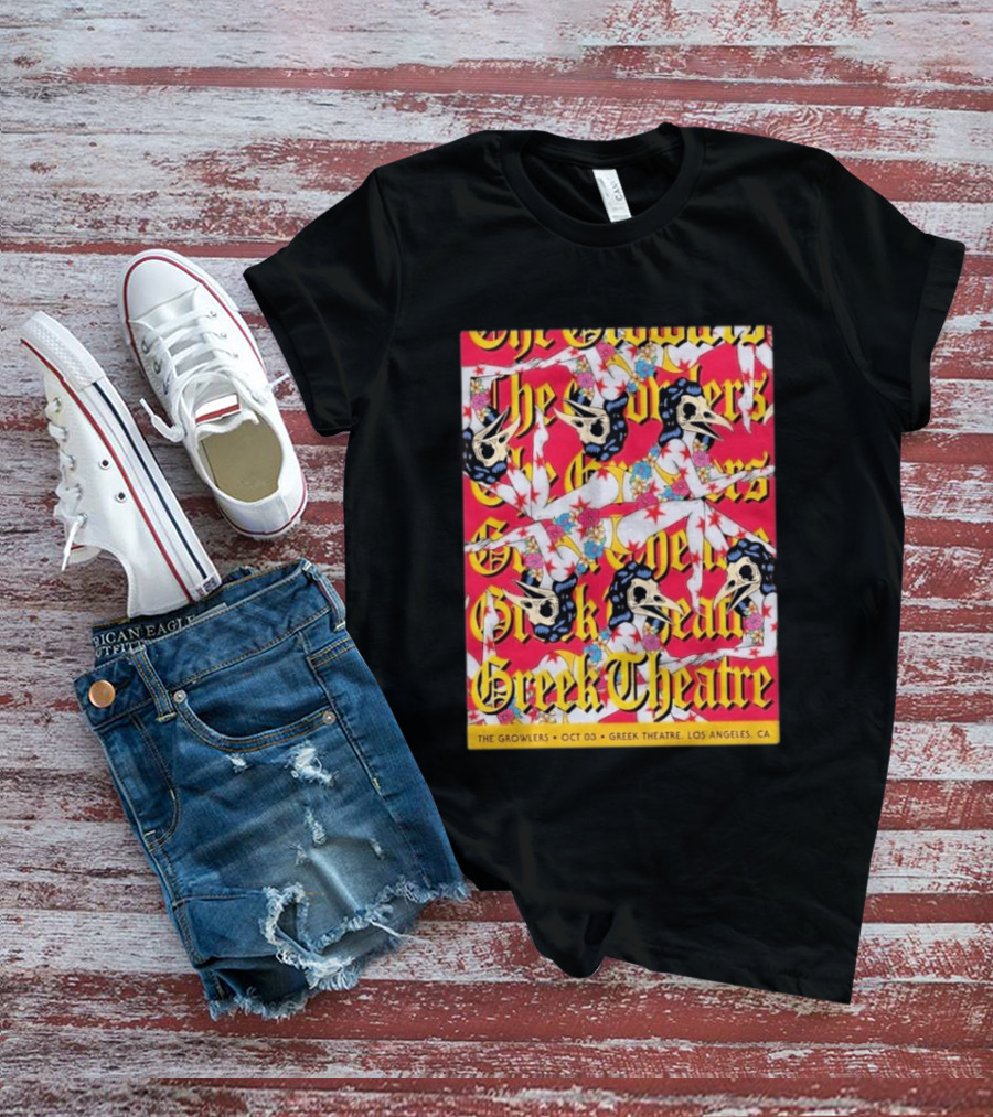 The Growlers Greek Theatre Los Angeles October 3 T-Shirt