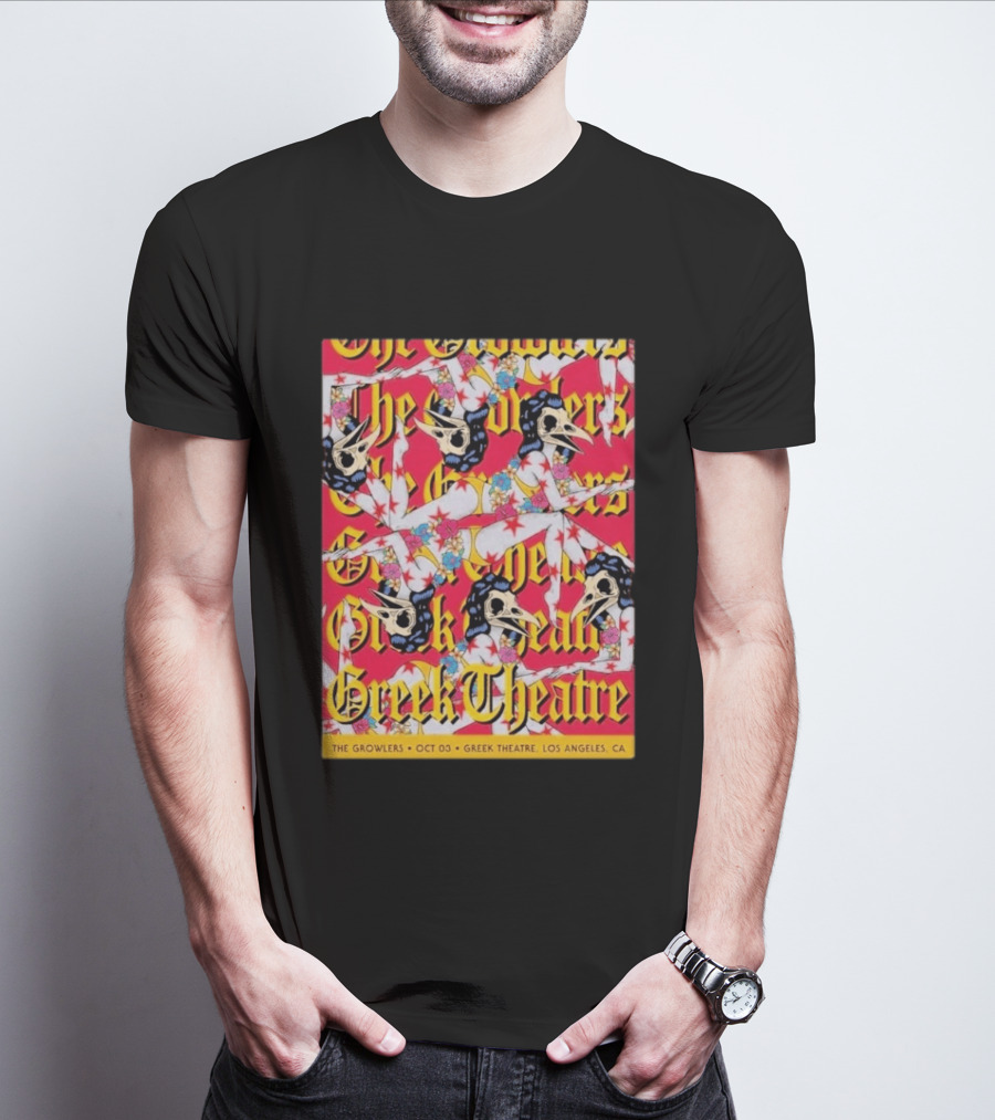 The Growlers Greek Theatre Los Angeles October 3 T-Shirt