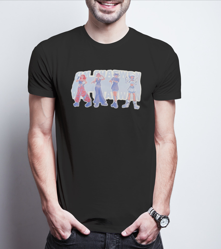 Kim Chaewon Le Sserafim K Pop Fashion Styles T-Shirt