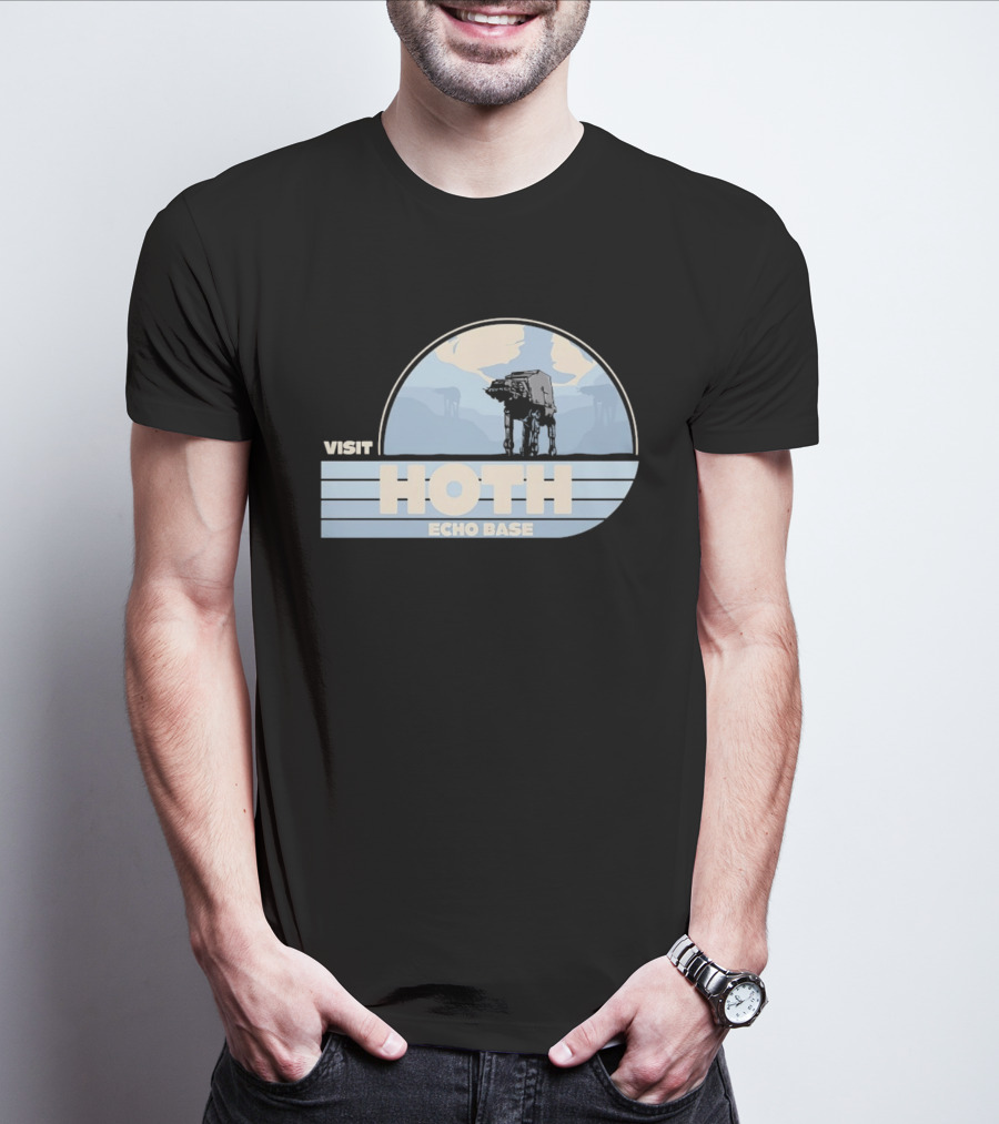 Visit Hoth Echo Base Star Wars AT AT Adventure T-Shirt