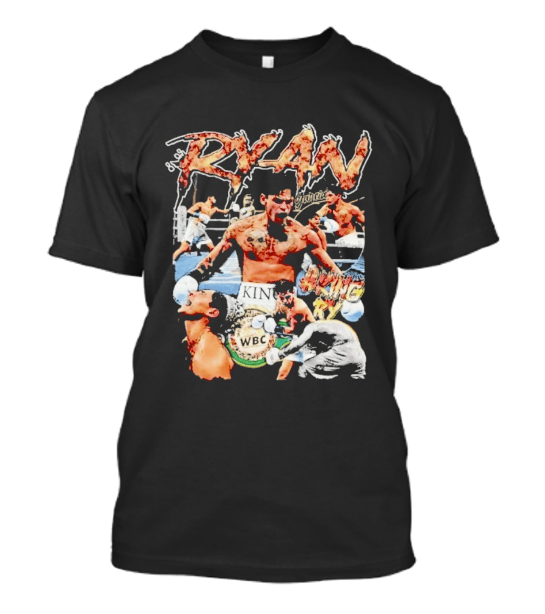 Ryan Garcia WBC Boxing Champion Explosive Action Montage T-Shirt