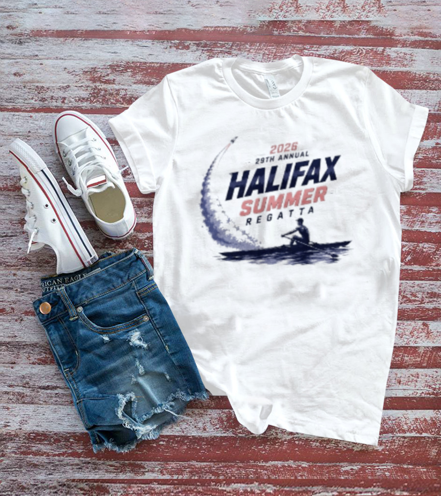 29th Annual Halifax Summer Regatta 2026 Event With Kayak T-Shirt