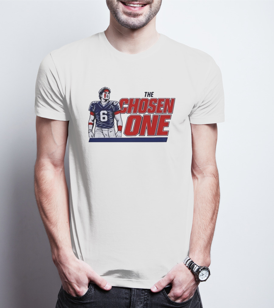 Baker Mayfield The Chosen One Tampa Bay Buccaneers Number 6 NFL Player T-Shirt