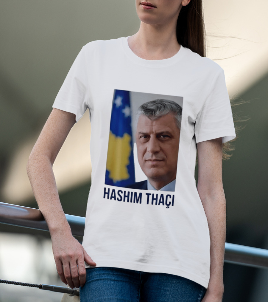 Hashim Thaci Kosovo Flag T-Shirt
