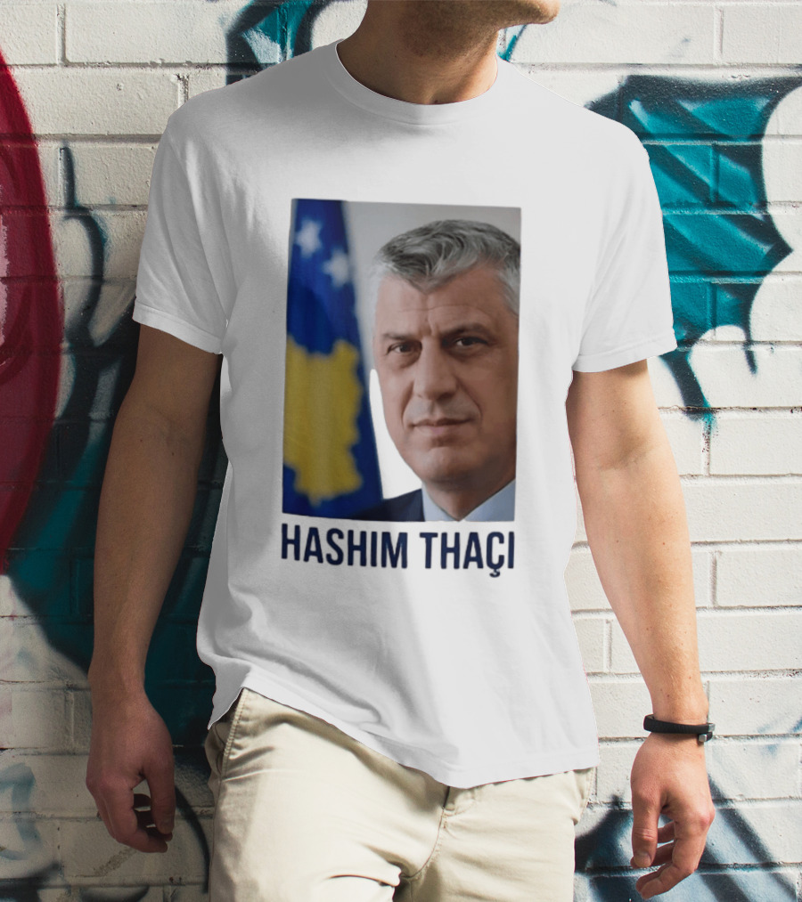 Hashim Thaci Kosovo Flag T-Shirt