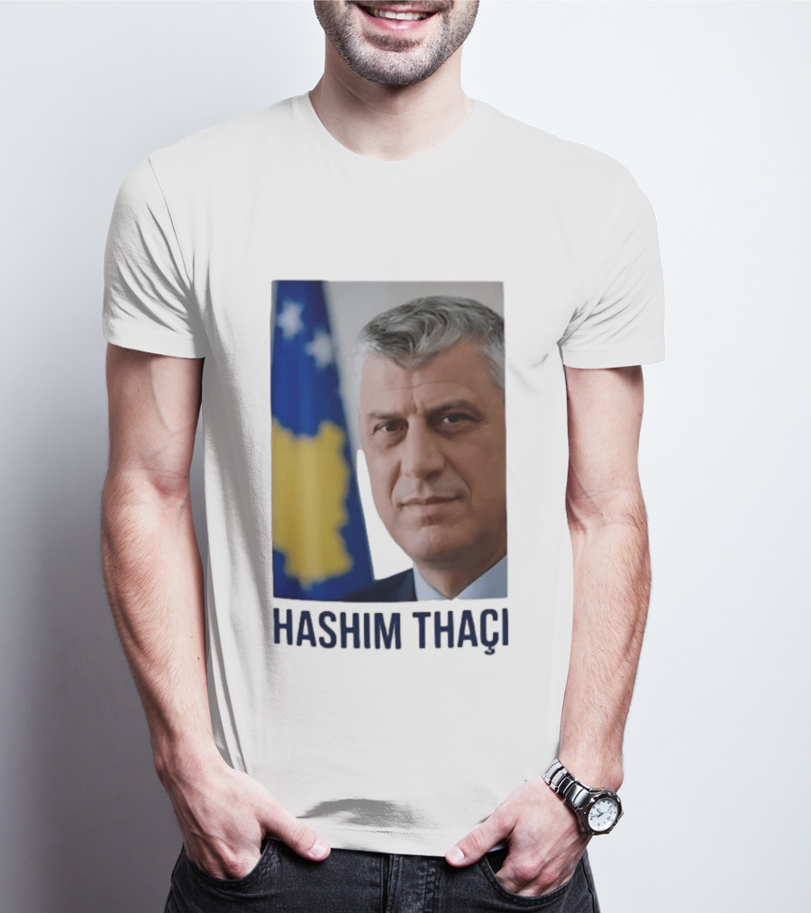 Hashim Thaci Kosovo Flag T-Shirt