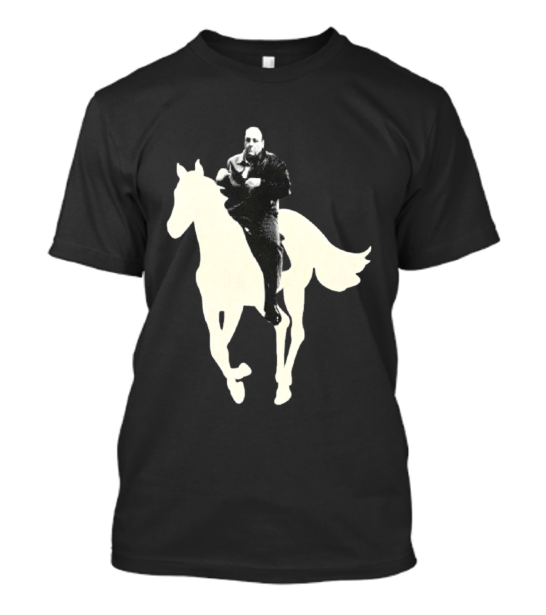 James Gandolfini The Sopranos Horse Riding T-Shirt