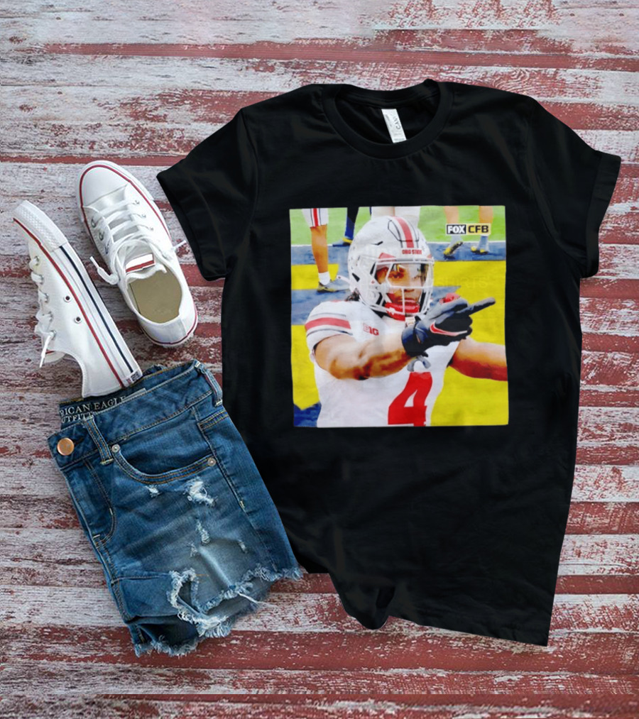 Ohio State Player Gesture Against Michigan Football T-Shirt
