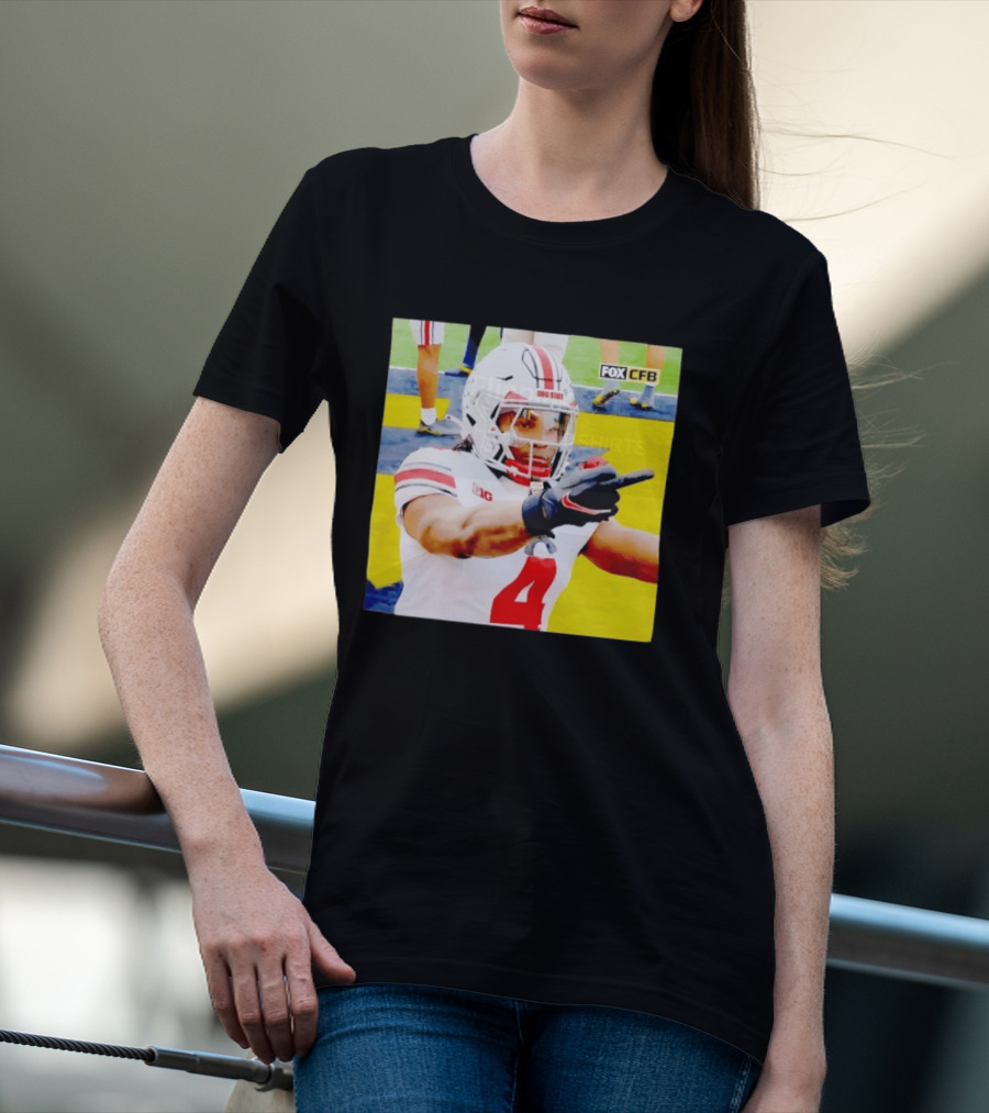 Ohio State Player Gesture Against Michigan Football T-Shirt
