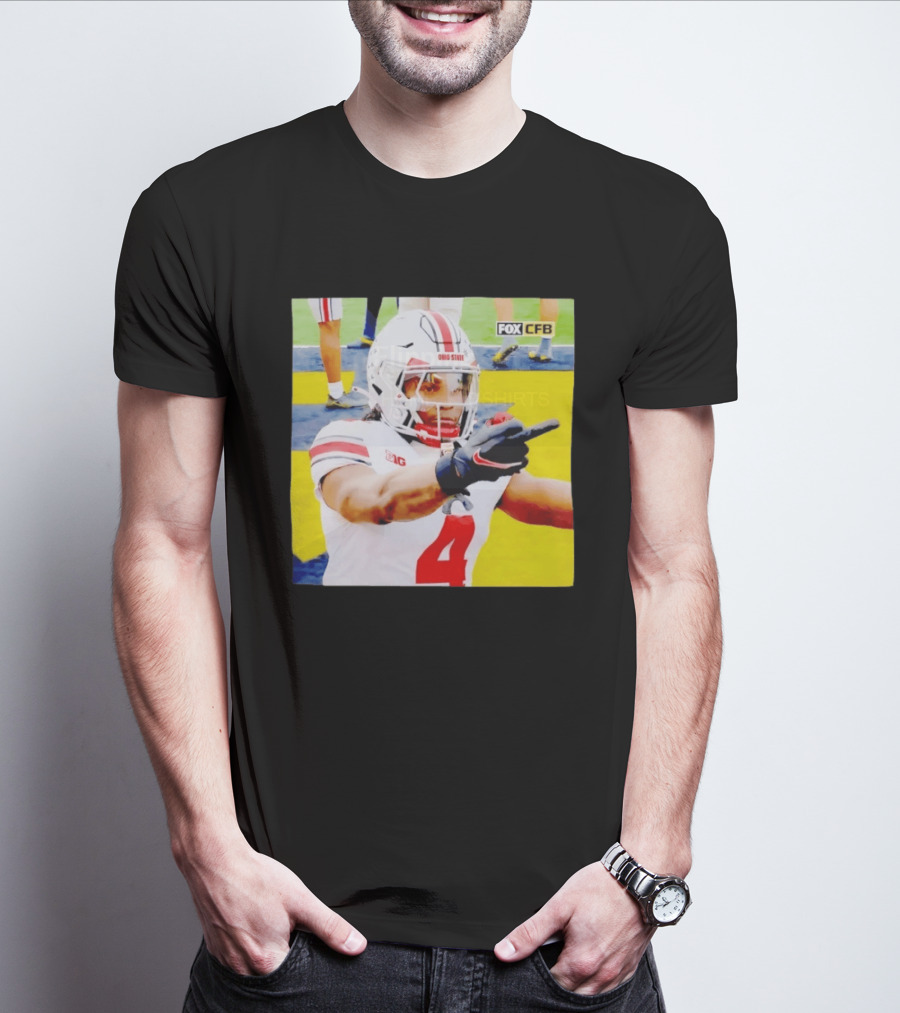 Ohio State Player Gesture Against Michigan Football T-Shirt