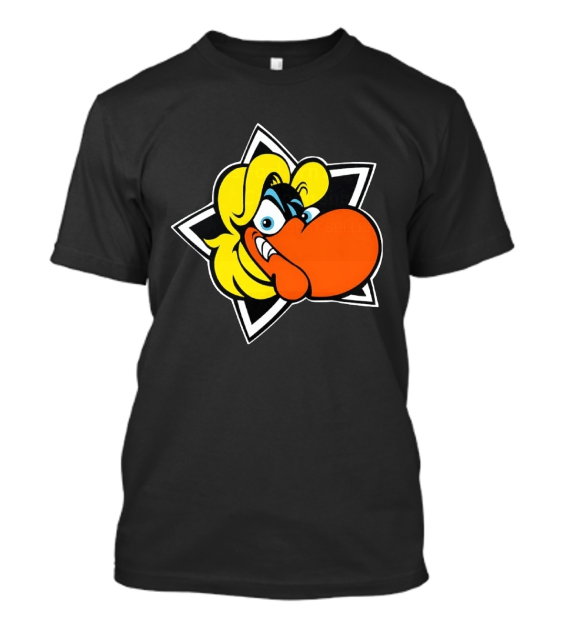Looney Tunes Foghorn Leghorn Star Cartoon Character Face T-Shirt