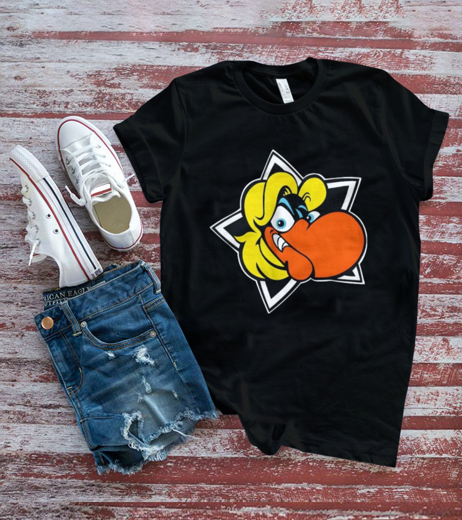 Looney Tunes Foghorn Leghorn Star Cartoon Character Face T-Shirt