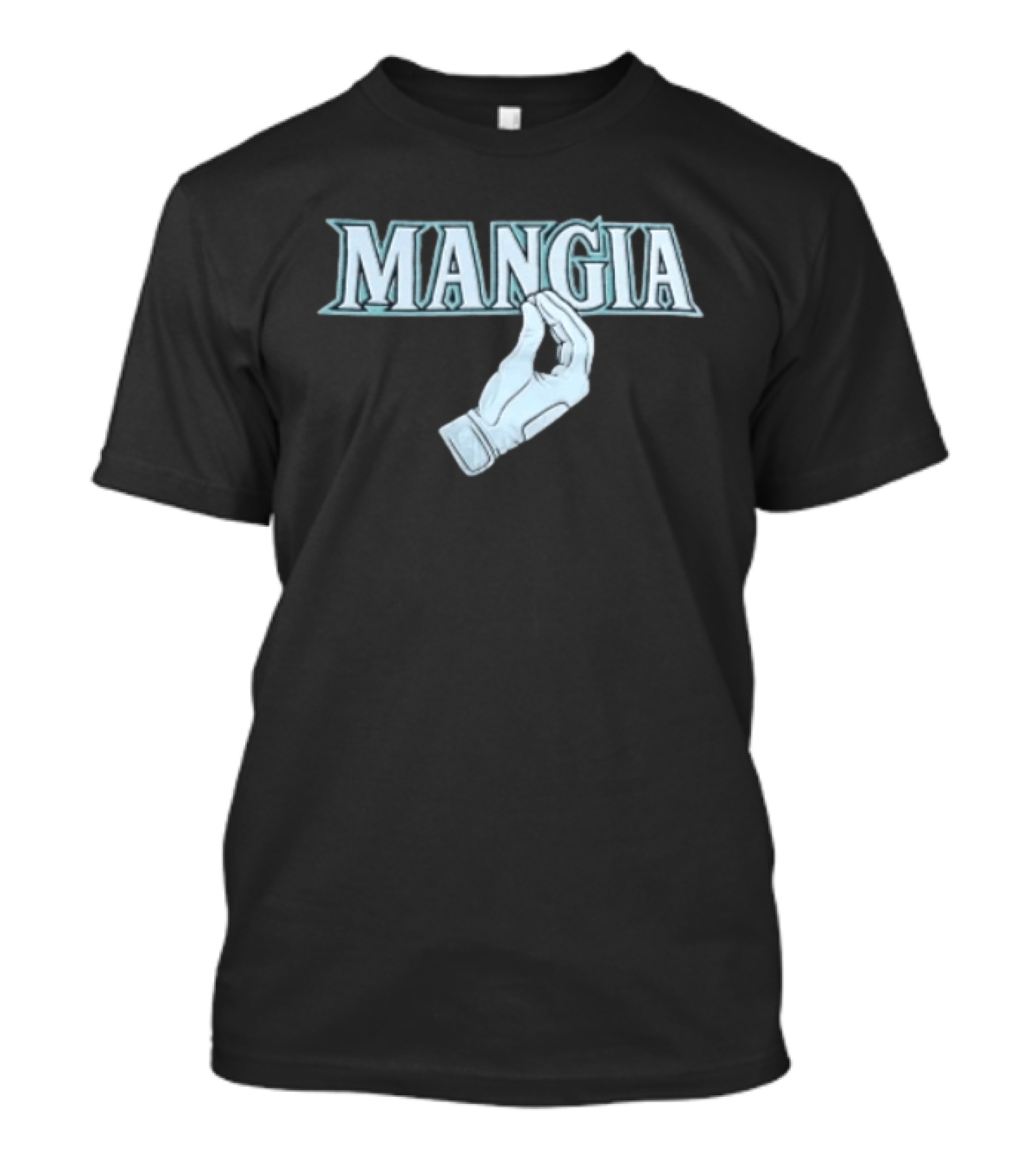 Dominic Canzone Seattle Mariners Mangia Gesture Fan T-Shirt