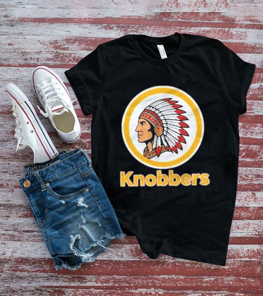 Washington Redskins Knobbers Native American Head T-Shirt