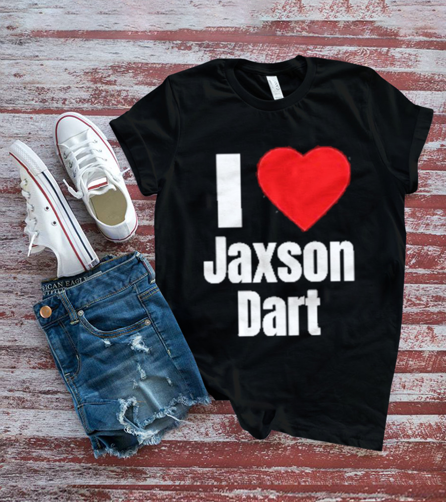I Heart Jaxson Dart Fan Support T-Shirt