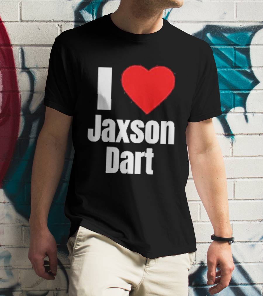 I Heart Jaxson Dart Fan Support T-Shirt