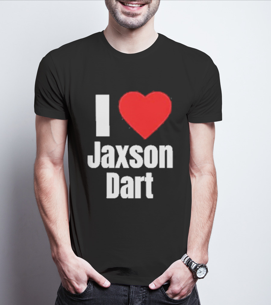 I Heart Jaxson Dart Fan Support T-Shirt