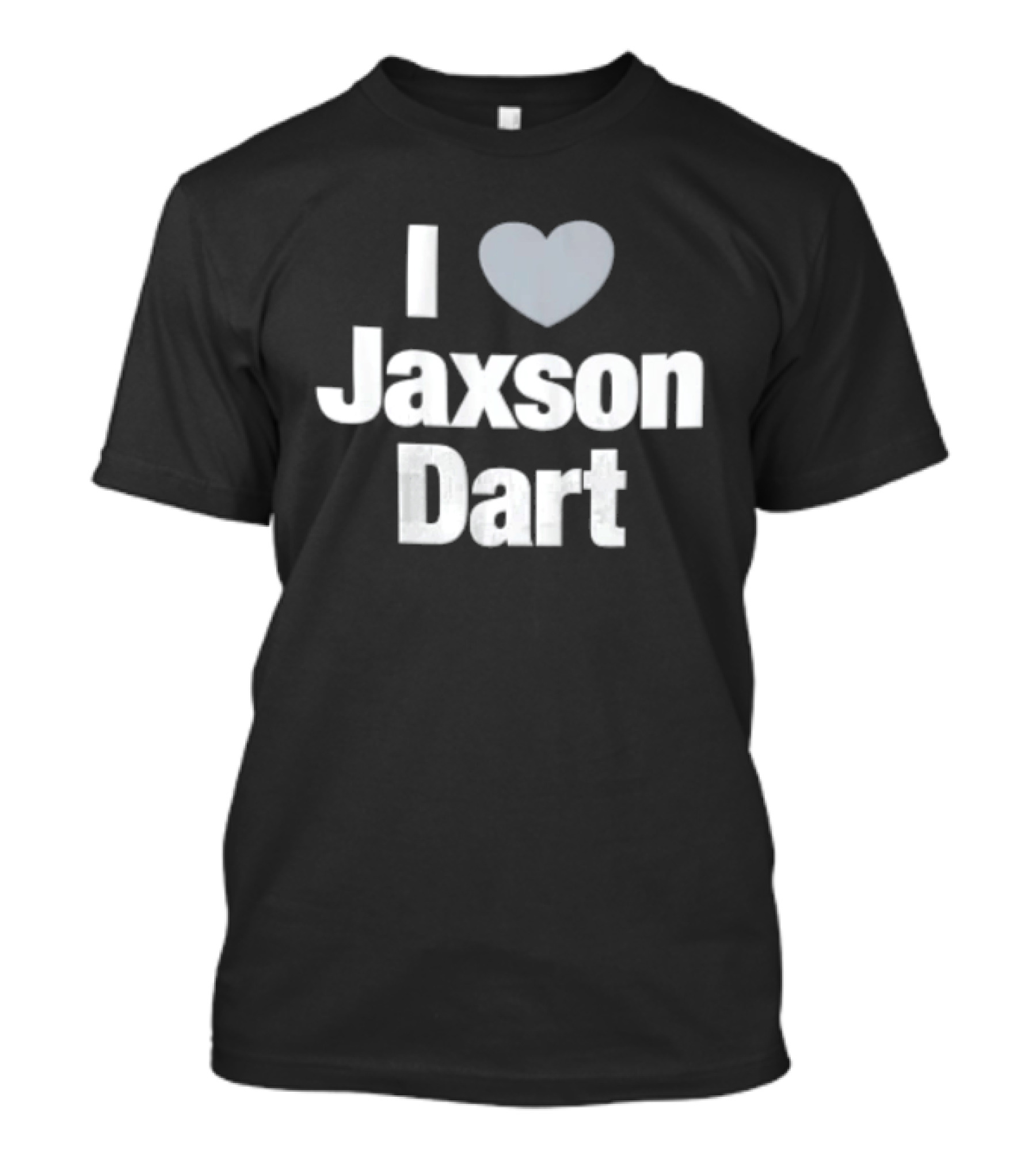 I Love Jaxson Dart New York Giants T-Shirt