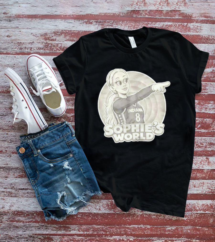 Indiana Fever Sophie's World 8 Basketball Swag T-Shirt