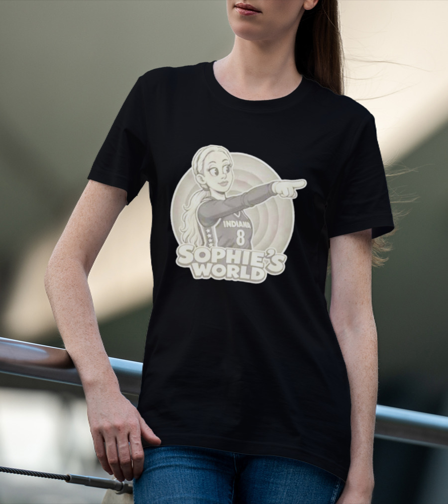 Indiana Fever Sophie's World 8 Basketball Swag T-Shirt