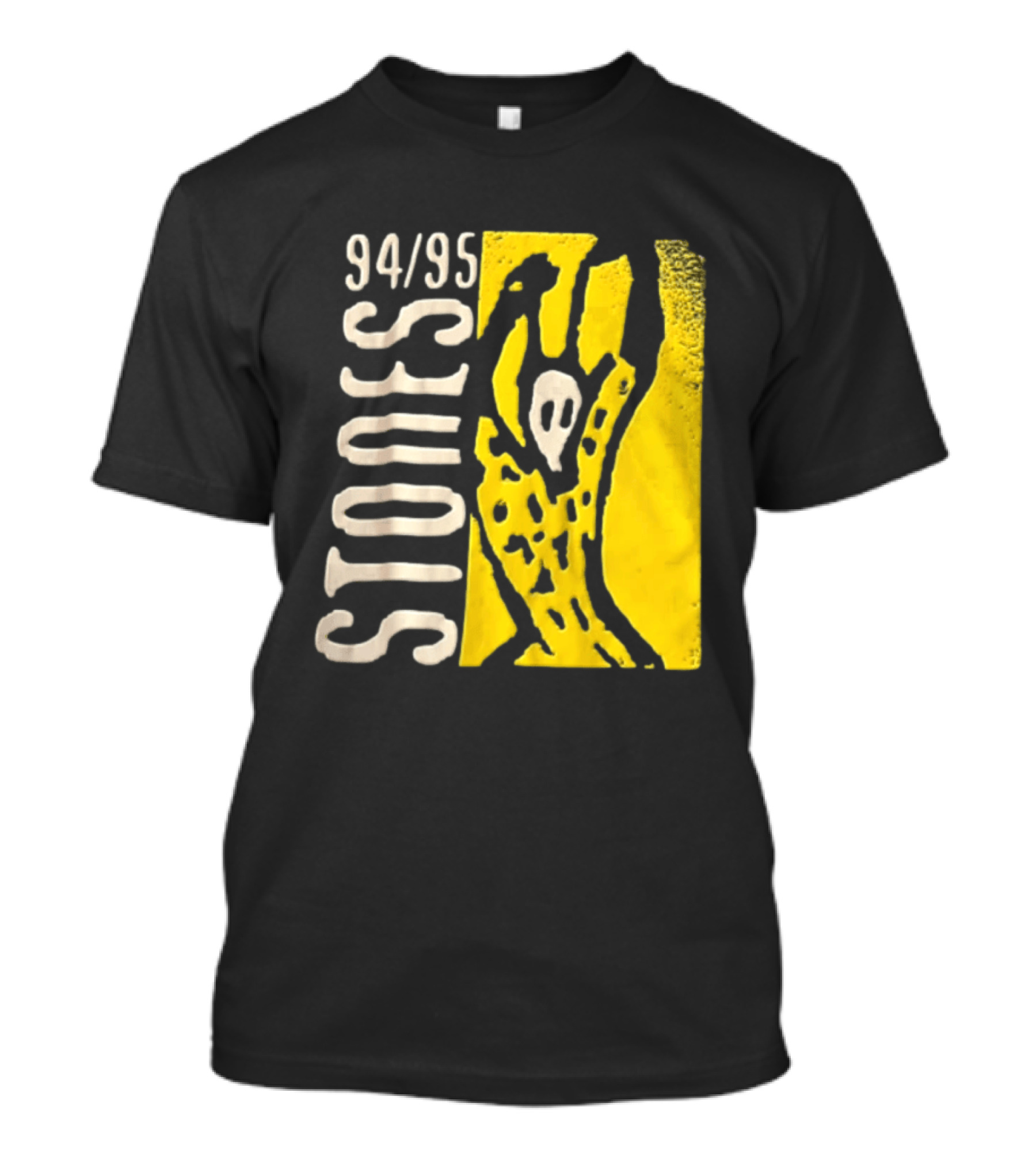 Stones 94 95 Yellow Voodoo Creature Sketch T-Shirt