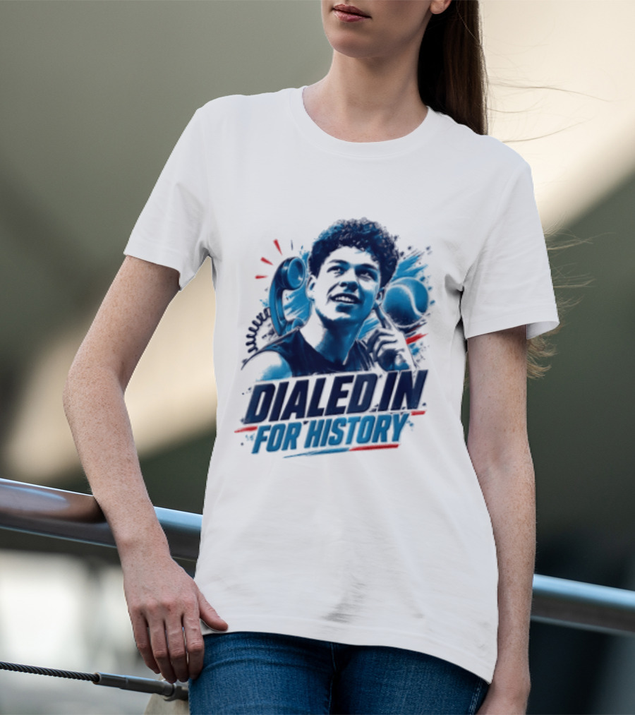 Ben Shelton Dialed In For History Tennis US Open T-Shirt